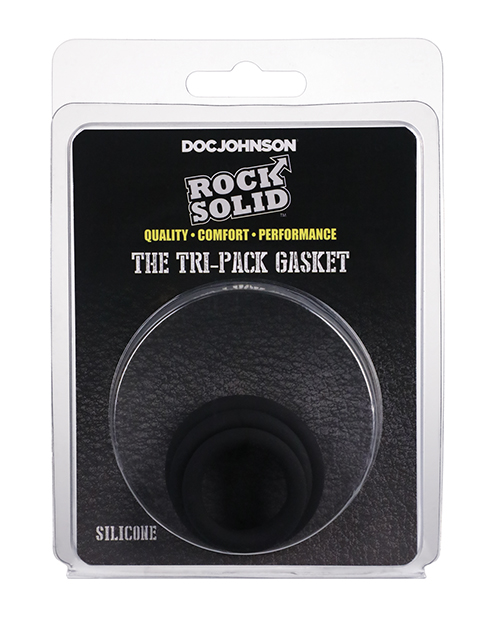 Rock Solid Tri-Pack Silicone Gasket Cockrings
