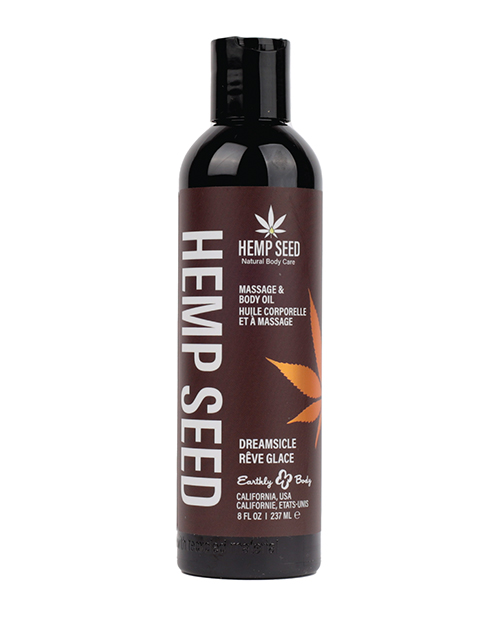 Earthly Body Massage & Body Oil - 8 oz Dreamsicle