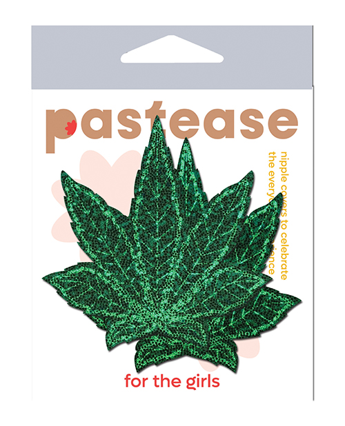Pastease Glitter Marijuana Leafs