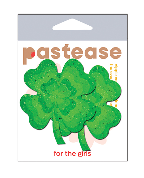 Pastease Four Leaf Clover Glitter Velvet Pumping Shamrock