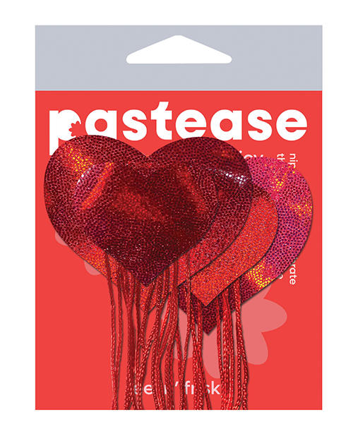 Pastease Tassel Holographic Heart