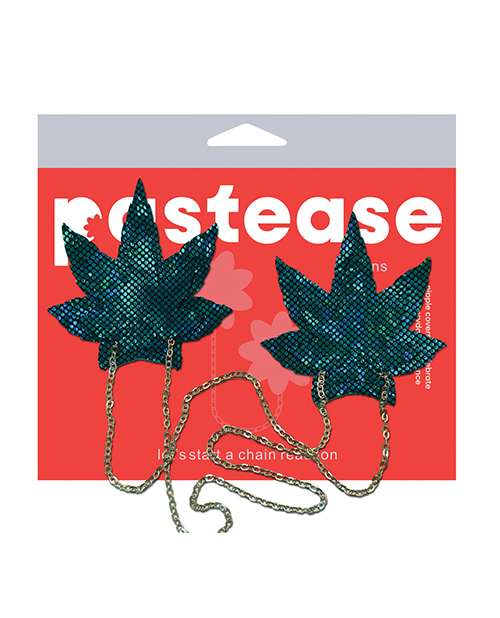 Pastease Chains Disco Weed Leaf
