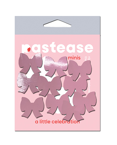 Pastease Mini Faux Leather Bows