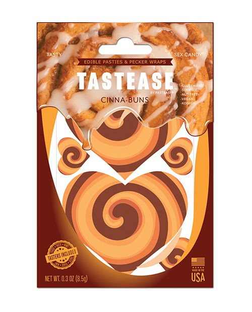 Pastease Tastease Edible Pasties & Pecker Wraps - Cinna-Buns