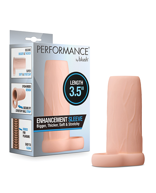 Blush Performance 3.5" Enhancement Sleeve