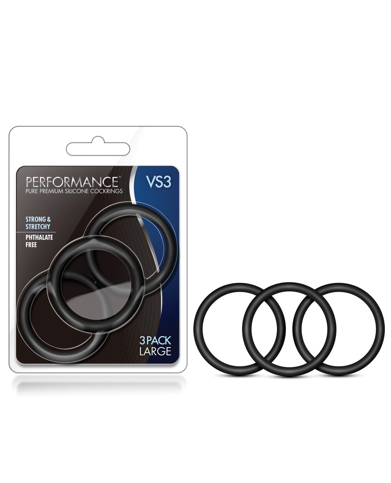 Blush Performance VS3 Pure Premium Silicone Cockrings