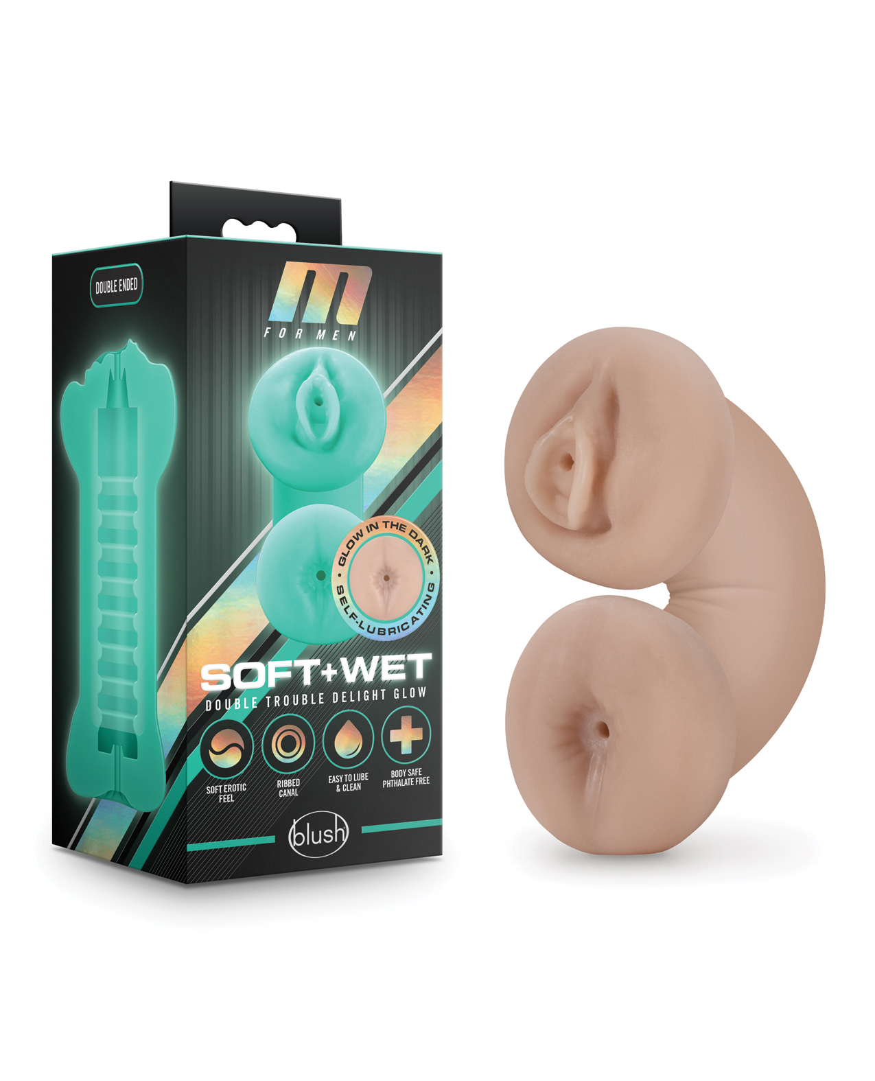Blush M for Men Soft & Wet Double Trouble Glow in the