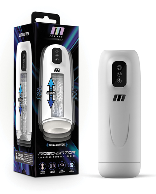 Blush M for Men Robo Bator Powered Vibrating Stroker