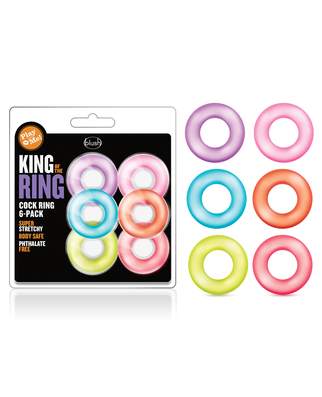 Blush Play With Me King of the Ring - Asst. Colors