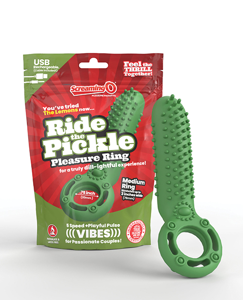 Screaming O Ride the Pickle Pleasure Ring