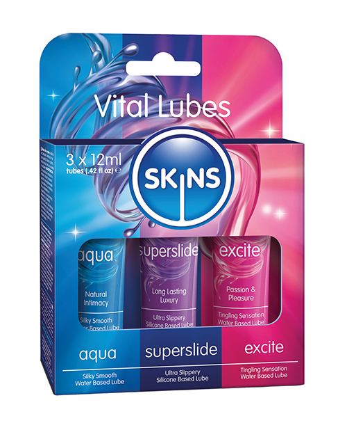 Skins Vital Lubes - 12 ml Tubes