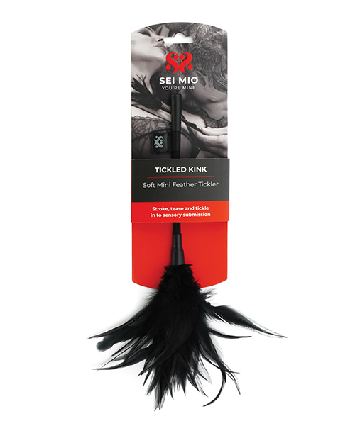 Sei Mio Tickled Kink Soft Mini Feather Tickler
