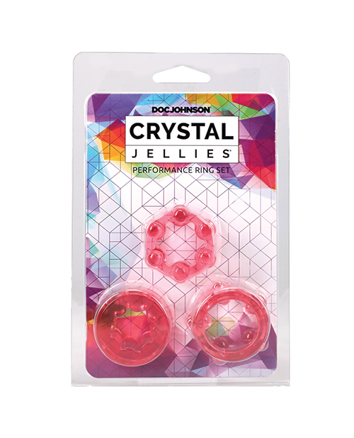 Crystal Jellies Performance Ring Set