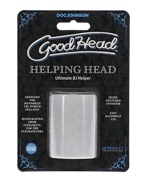 GoodHead Helping Head Ultimate BJ Helper 2" Masturbator