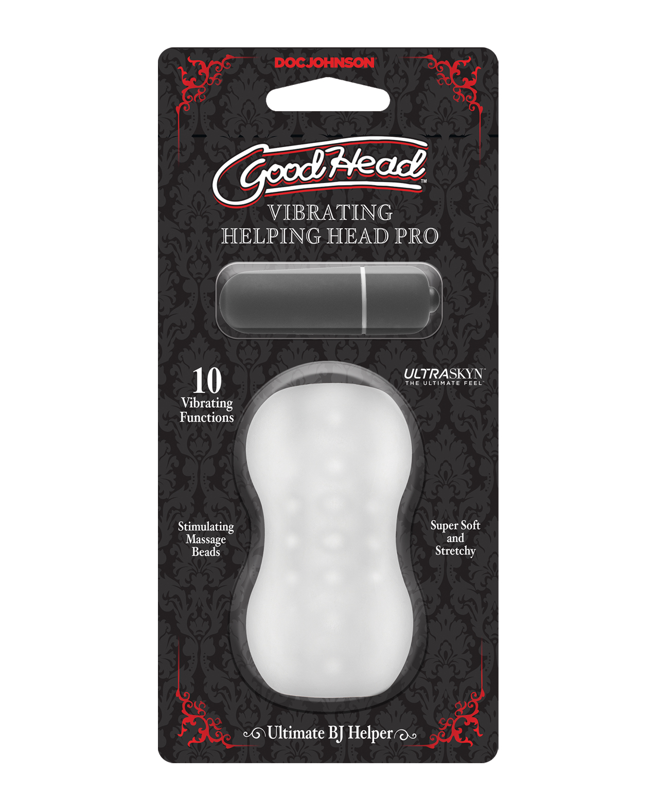 GoodHead Helping Head Pro ULTRASKYN Vibrating Stroker