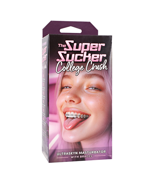 The Super Sucker College Crush ULTRASKYN Masturbator with Braces