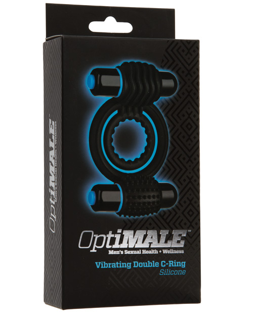 OptiMale Vibrating Double C Ring