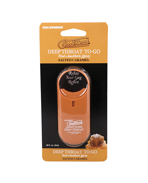 GoodHead Deep Throat Spray To-Go - .30 oz Salted
