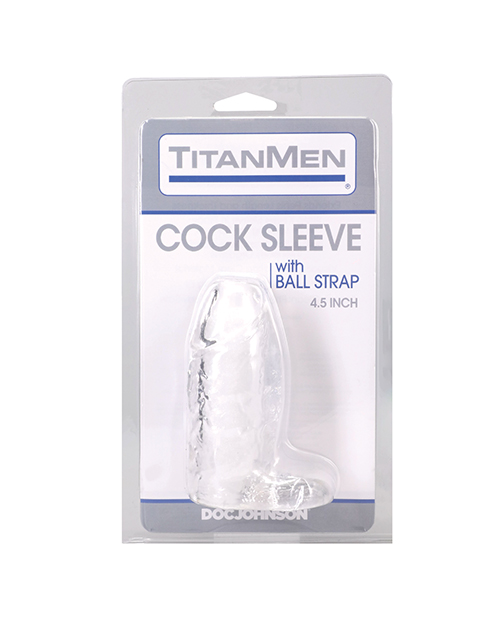 TitanMen 4.5" Cock Sleeve with Ball Strap