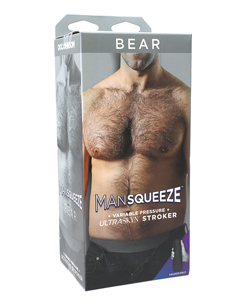 Man Squeeze Bear Ass