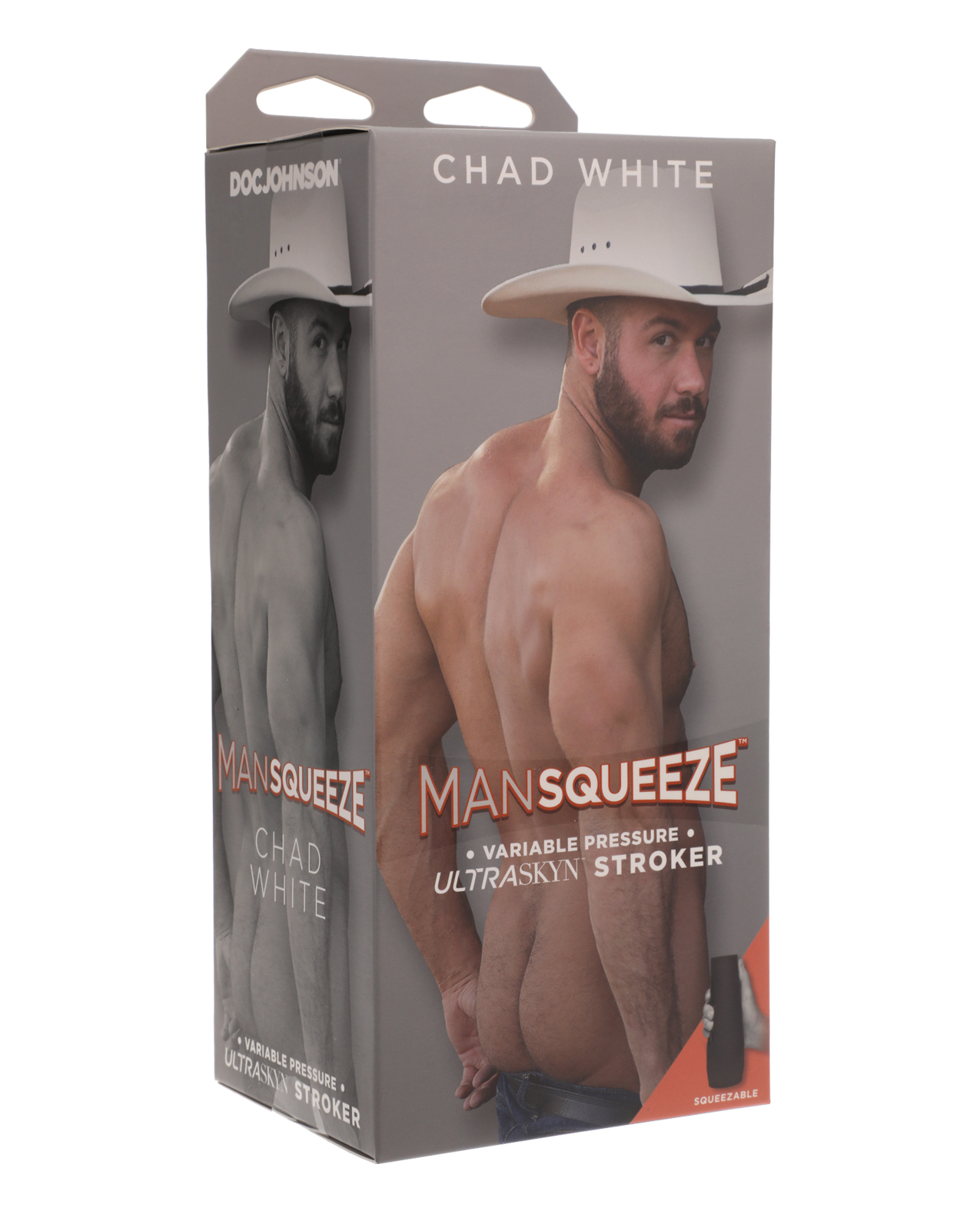 Man Squeeze ULTRASKYN Pocket Ass Stroker Male Masturbator - Chad