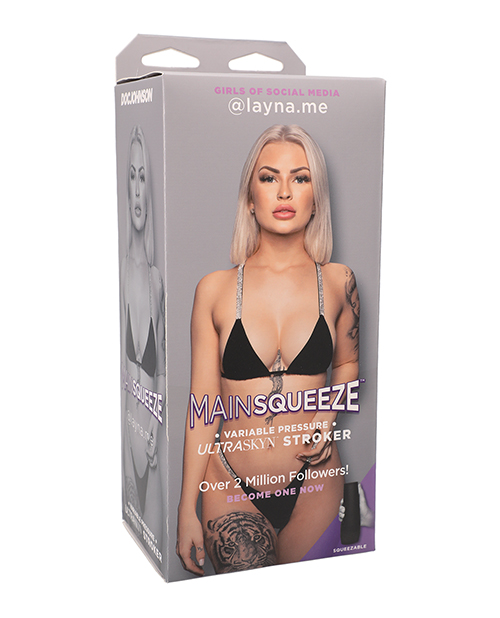 Main Squeeze Girls of Social Media ULTRASKYN Pocket Pussy Stroker Male Masturbator - @layna.me