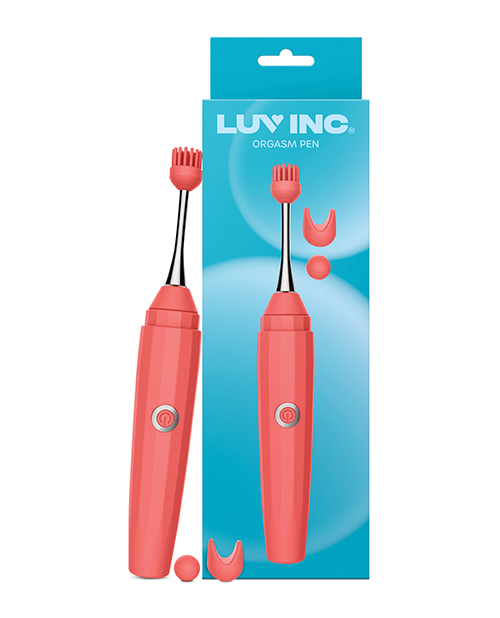 Luv Inc. Orgasm Pen with Three Attachments