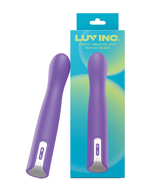 Luv Inc. G-Spot Vibrator with Moving Beads