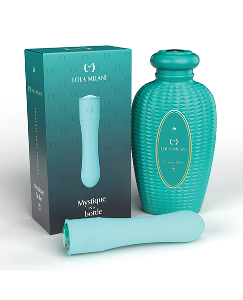 Lola Milani Mystique Bullet with Emerald Bottle