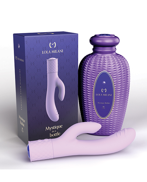 Lola Milani Mystique Rabbit with Orchid Bottle