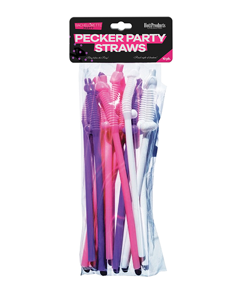 Bachelorette Party Flexy Super Straw