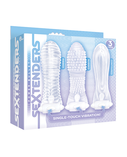 The 9's Vibrating Sextenders Sleeves