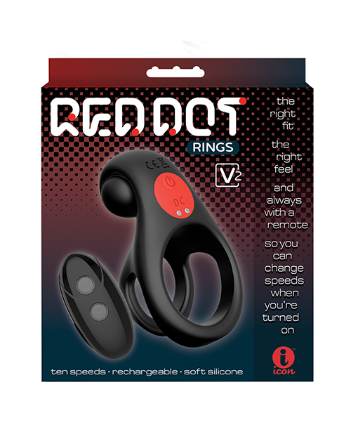 Massive Red Dot Cock Ring V2
