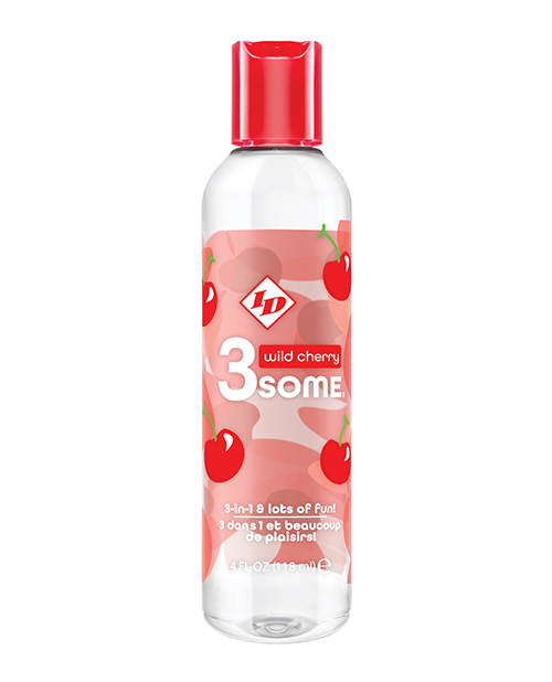 ID 3some 3 in 1 Lubricant - 4 oz Wild