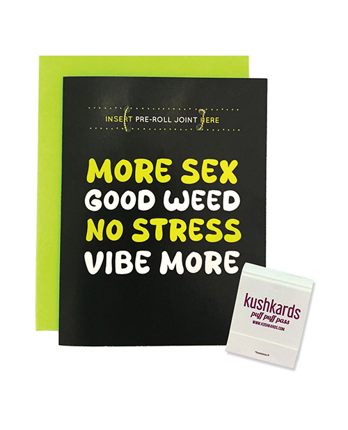 More Sex Greeting Card with Matchbook