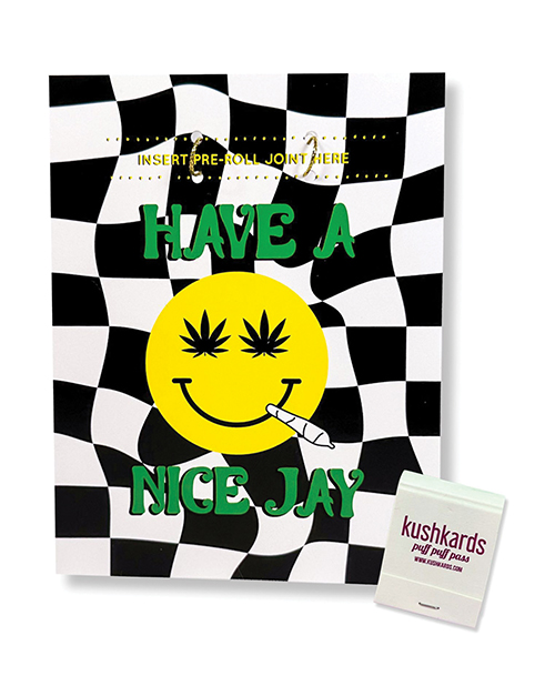 Have A Nice Jay Greeting Card with Matchbook