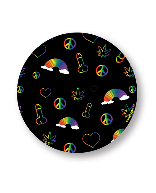 Rainbow Penis Naughty Sticker