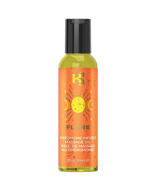 Kama Sutra Celestial Collection Pheromone Massage Oil - Flare
