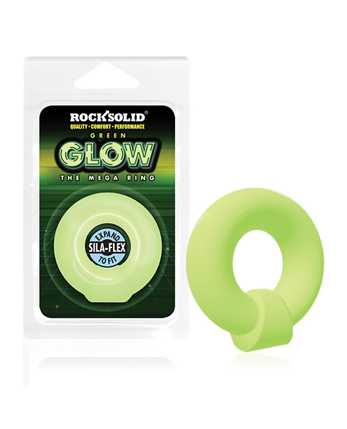 Rock Solid Glow in the Dark Mega Ring