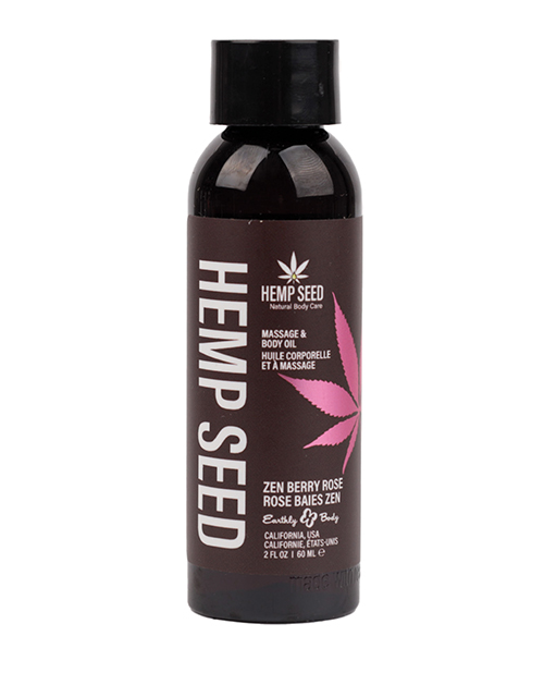Earthly Body Massage & Body Oil - 2 oz Zen