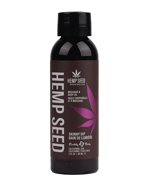 Earthly Body Massage & Body Oil - 2 oz Skinny Dip
