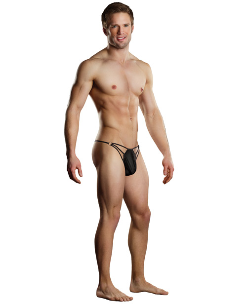 Male Power G-string with Straps & Rings