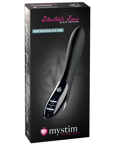Mystim Electric Eric eStim Vibrator Black Edition