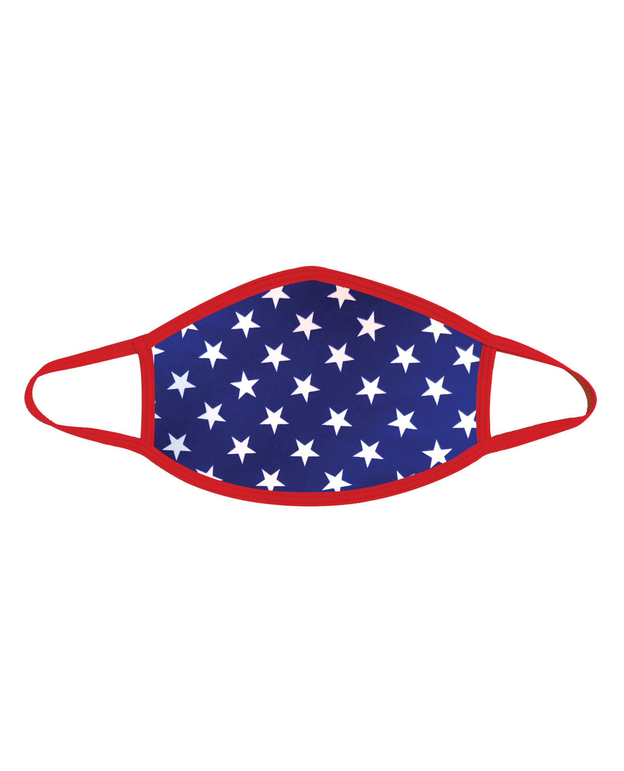 Neva Nude Murica USA Blue Star Mask with 100% Cotton Liner