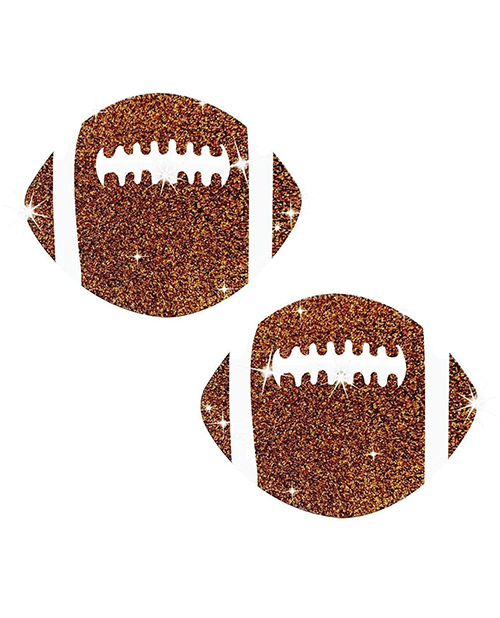 Neva Nude Football Glitter Pasties