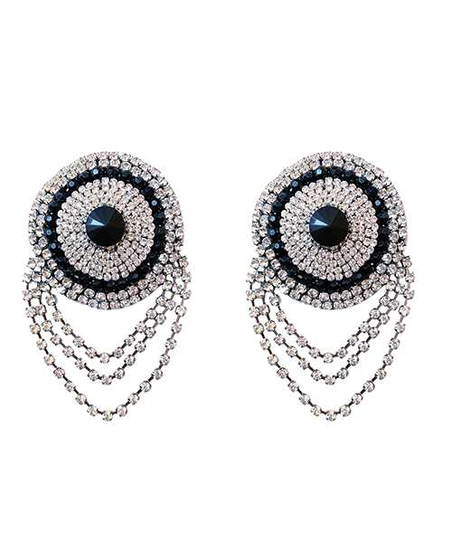 Neva Nude Burlesque La Vie Boheme Jewel Reusable Silicone Pasties - Crystal
