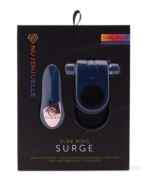 Nu Sensuelle Silicone Remote Control XLR8 Turbo Boost Bullet Ring