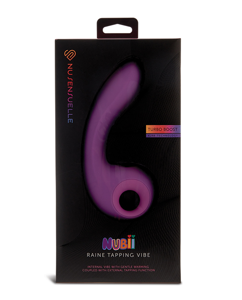 Nu Sensuelle Raine Nubii Tapping Vibe with Turbo Boost & Warming
