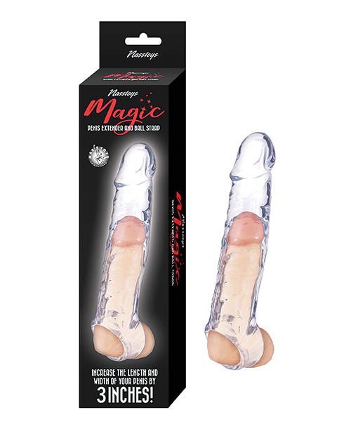 Magic 6.5" Penis Extender & Ball Strap