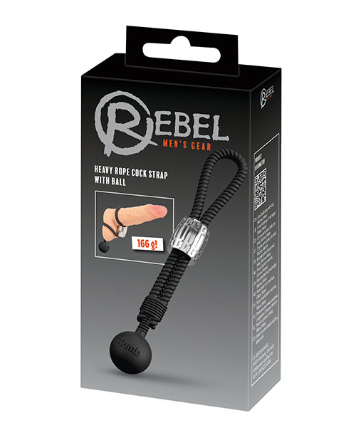 Rebel Heavy Rope Cock Lasso with Ball